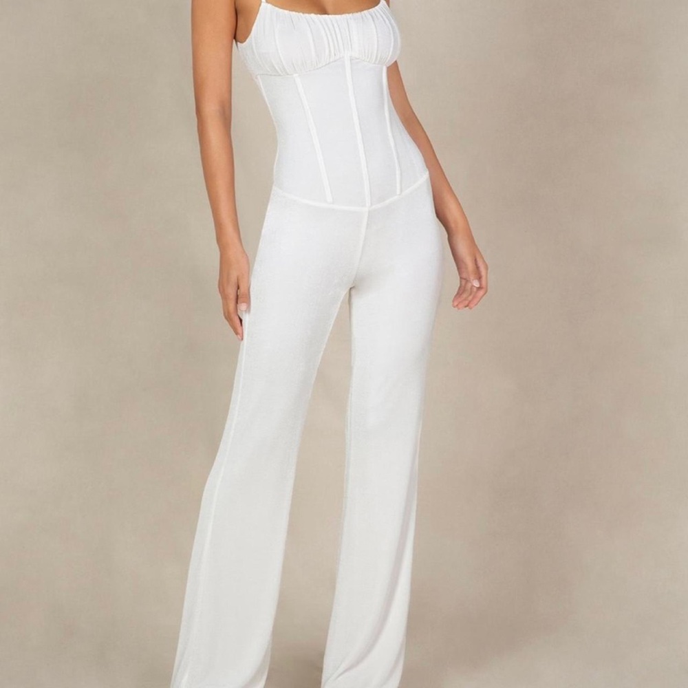 MISHA White Jumpsuit